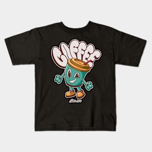 Coffee vintage Kids T-Shirt